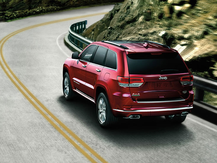 Grand Cherokee design posteriore