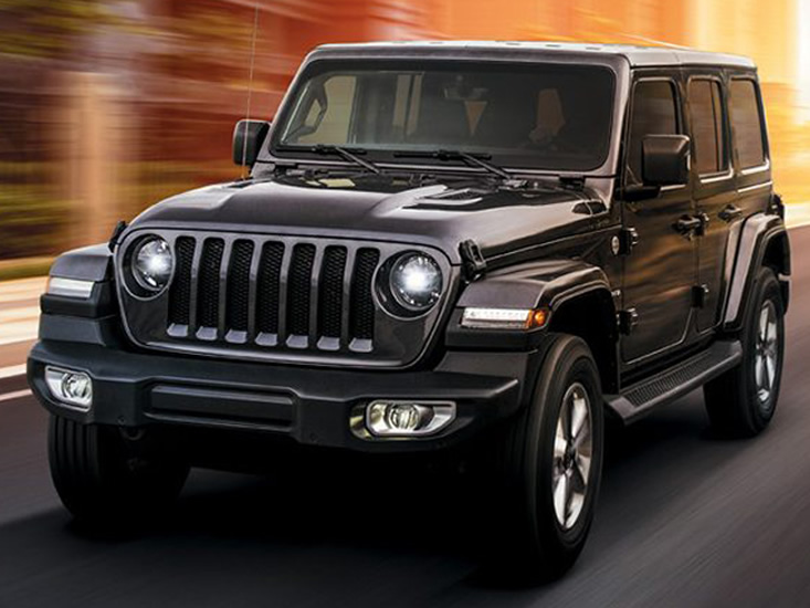 Nuova Wrangler design esterno