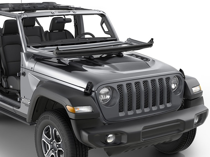 Nuova Wrangler parabrezza ripiegabile