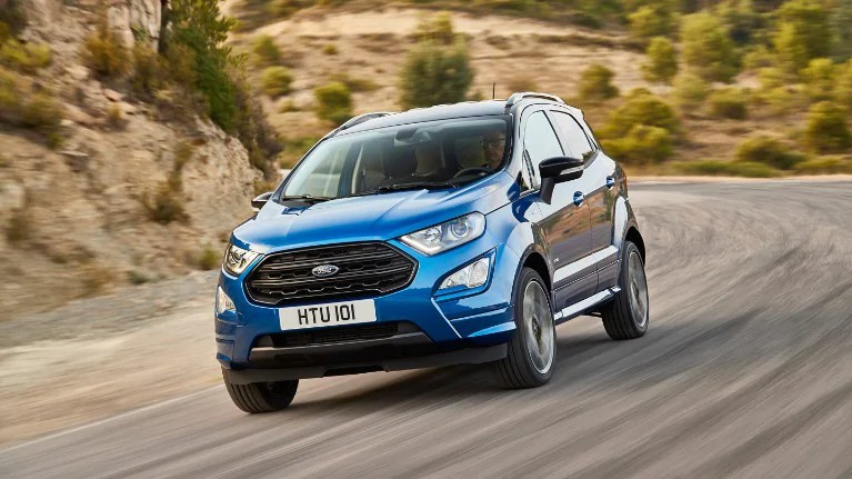 Ford Ecosport una guida di scura è di serie