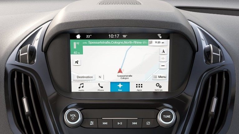 Nuovo Transit Courier Sync3
